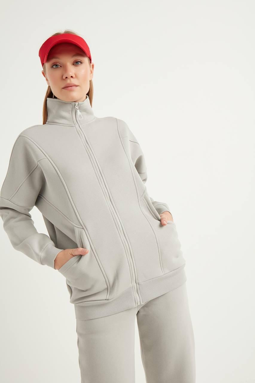 Urban Comfort Tracksuit: Non Hooded Edition