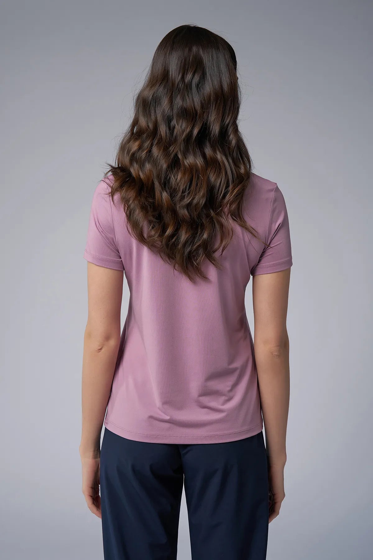 Light Purple Basic T.Shirt