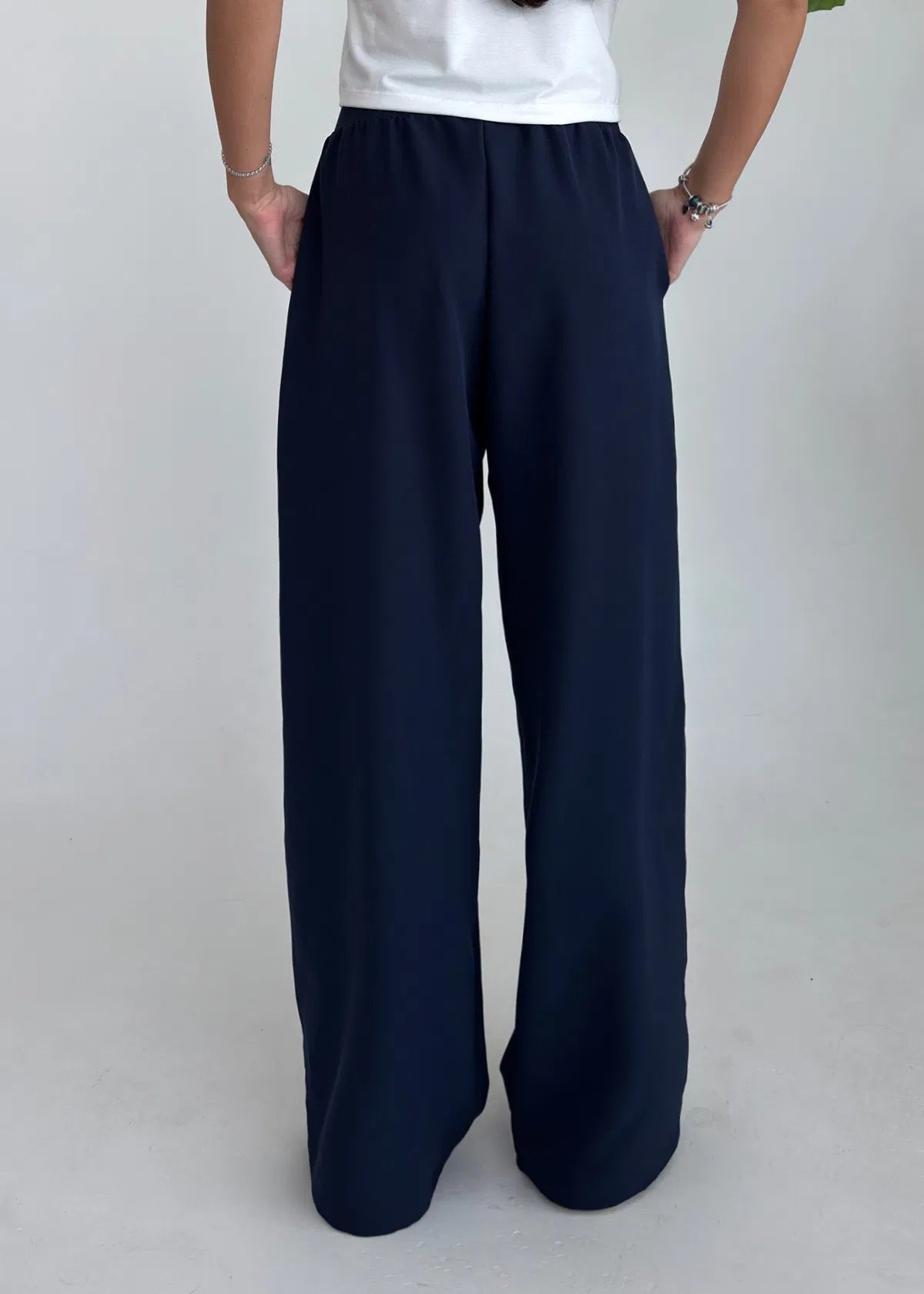 Dark Navy Loose Trouser