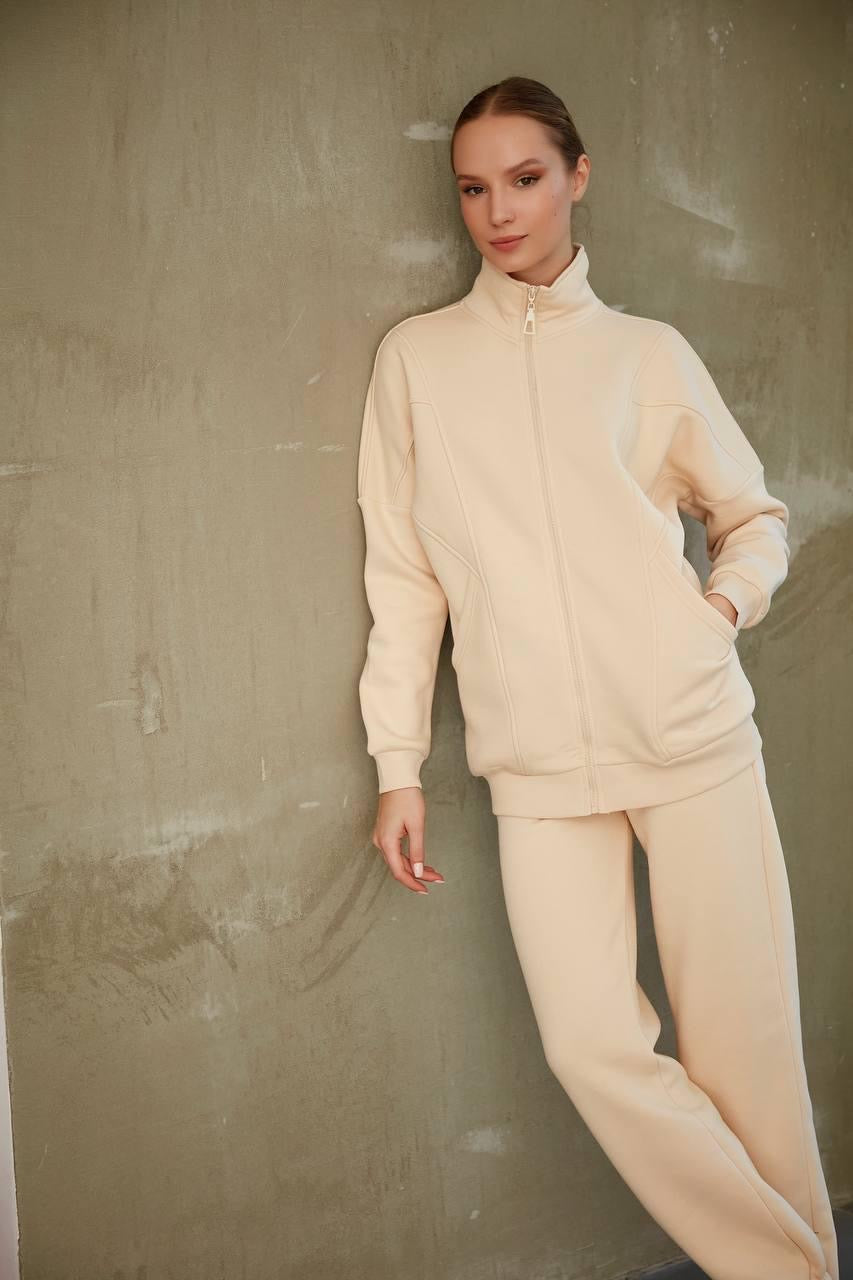 Urban Comfort Tracksuit: Non Hooded Edition