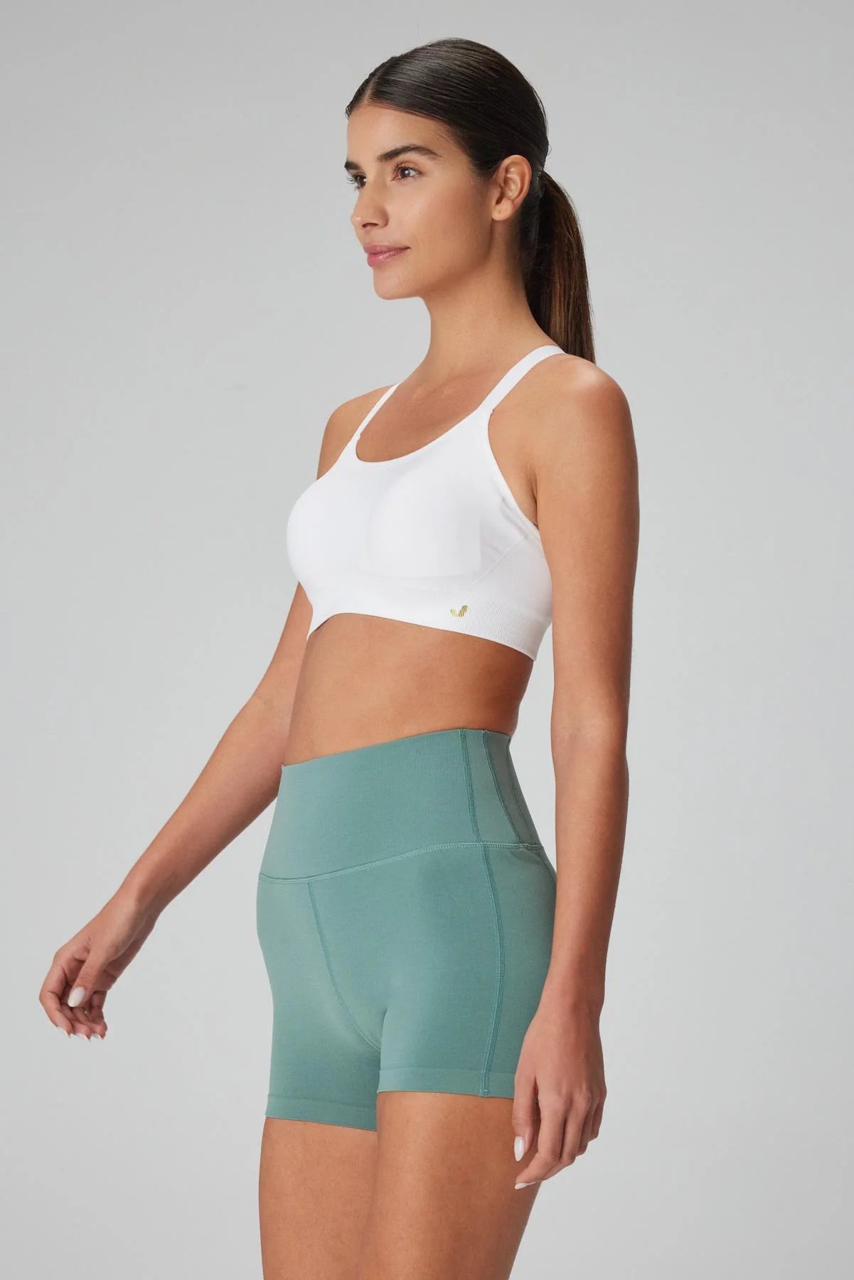 Bauru White Sports Bra