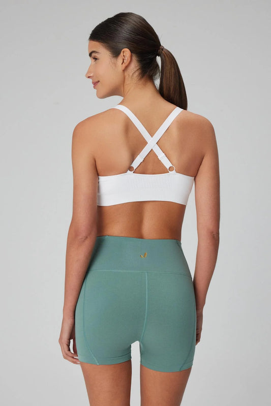 Bauru White Sports Bra