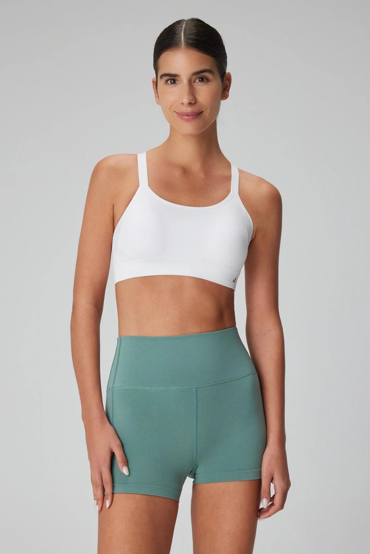 Bauru White Sports Bra