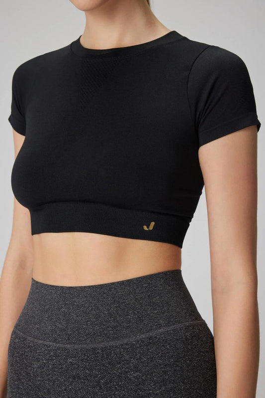 Captiva Black Crop top