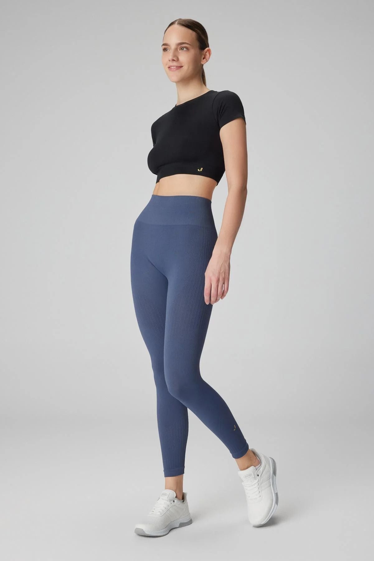 Lily Leggings in Navy Blue