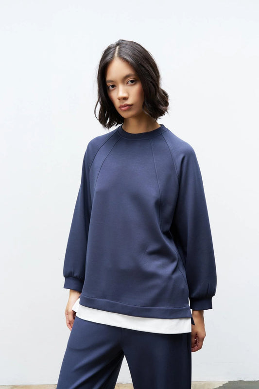 Crew Neck Smoked Tracksuit