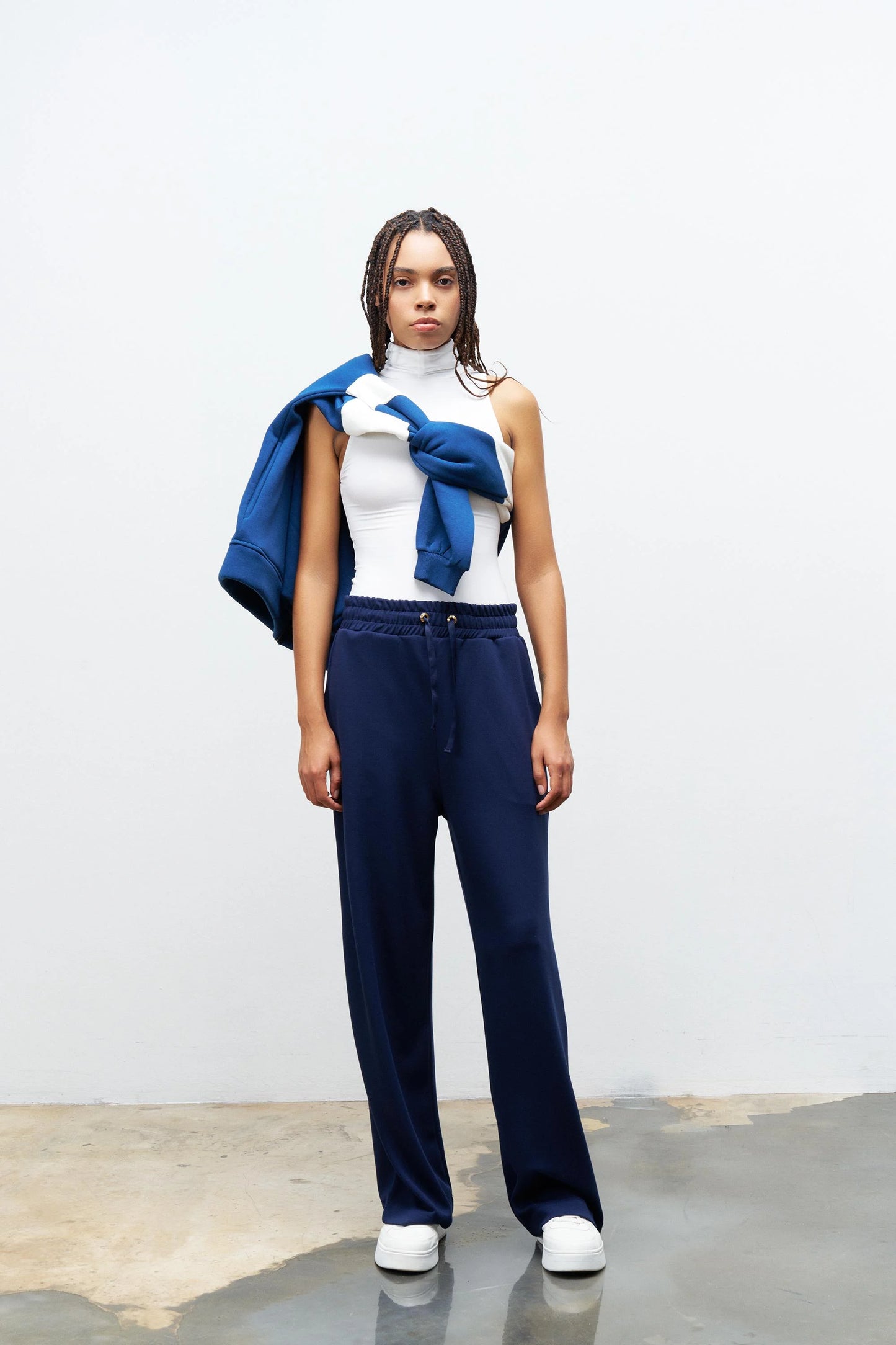 Comfortable Fit Trouser - Navy
