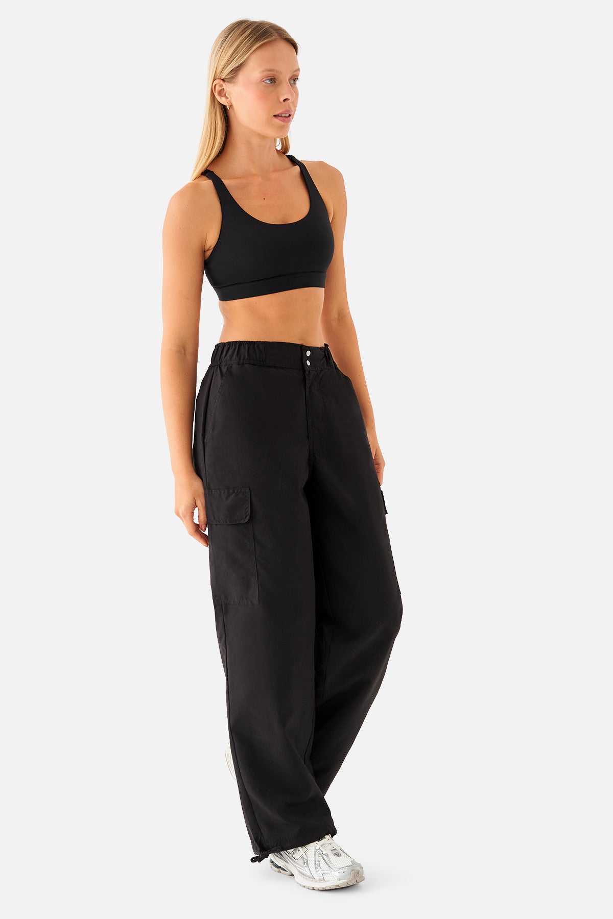 EMMA VOYAGER WIDE-LEG TROUSER BLACK