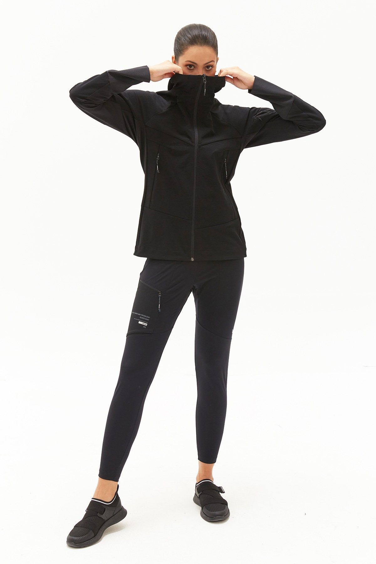 Black Hooded Jacket