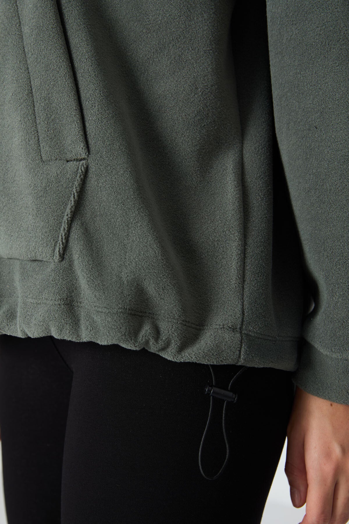 Fleece Women's Hooded - Green