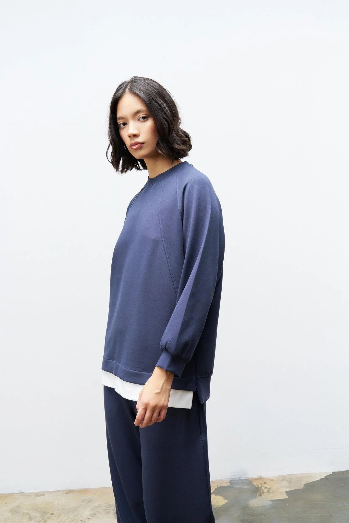 Crew Neck Smoked Tracksuit