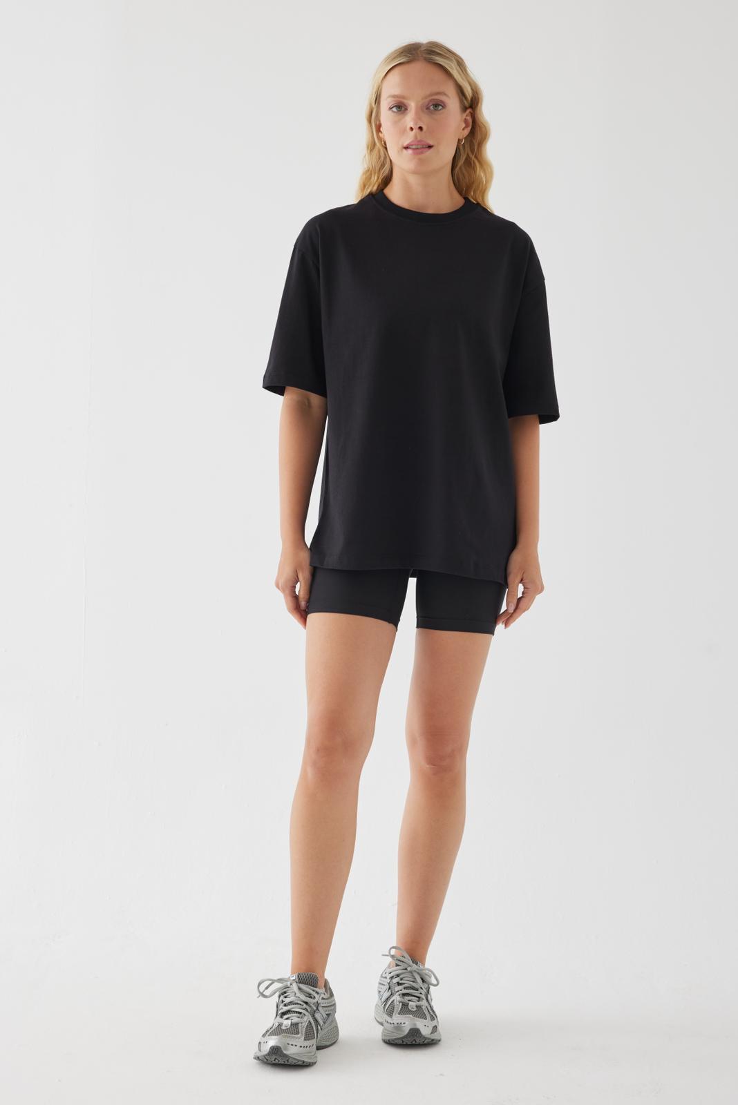 SERENITY OVERSIZE T-SHIRT BLACK