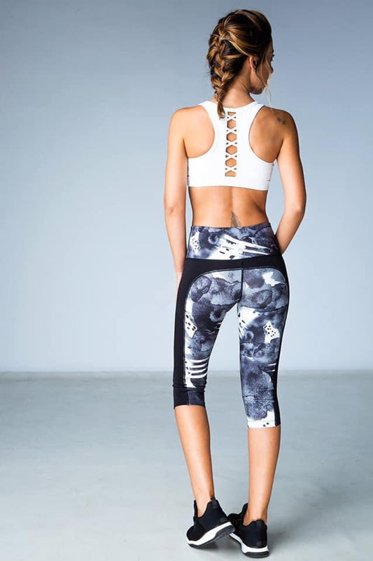 Printed Capri Leggings