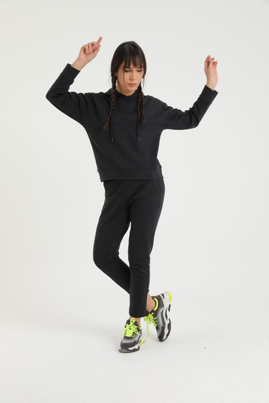 Dark Navy Hooded Tracksuit