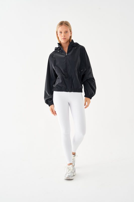GRACE RAINCOAT JACKET BLACK