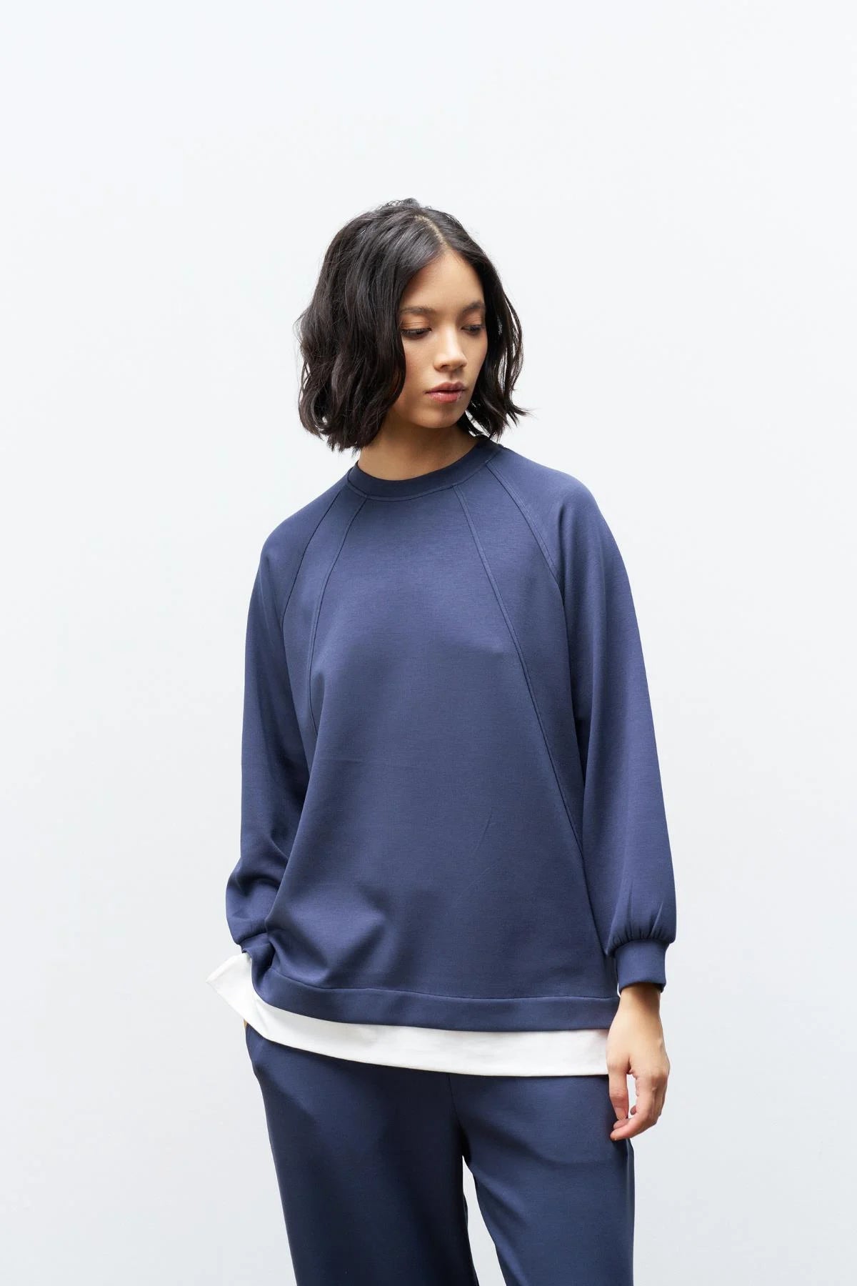Crew Neck Smoked Tracksuit