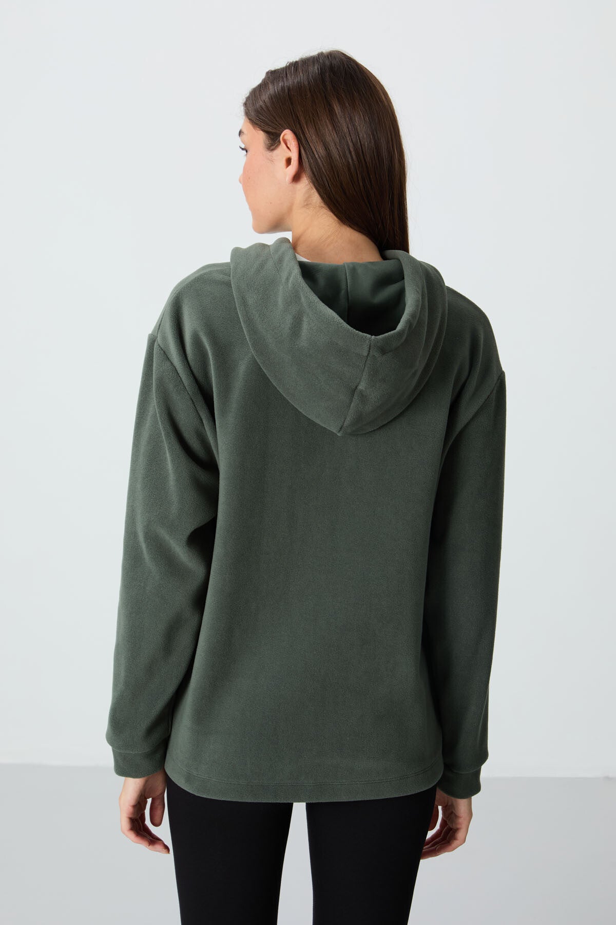 Fleece Women's Hooded - Green