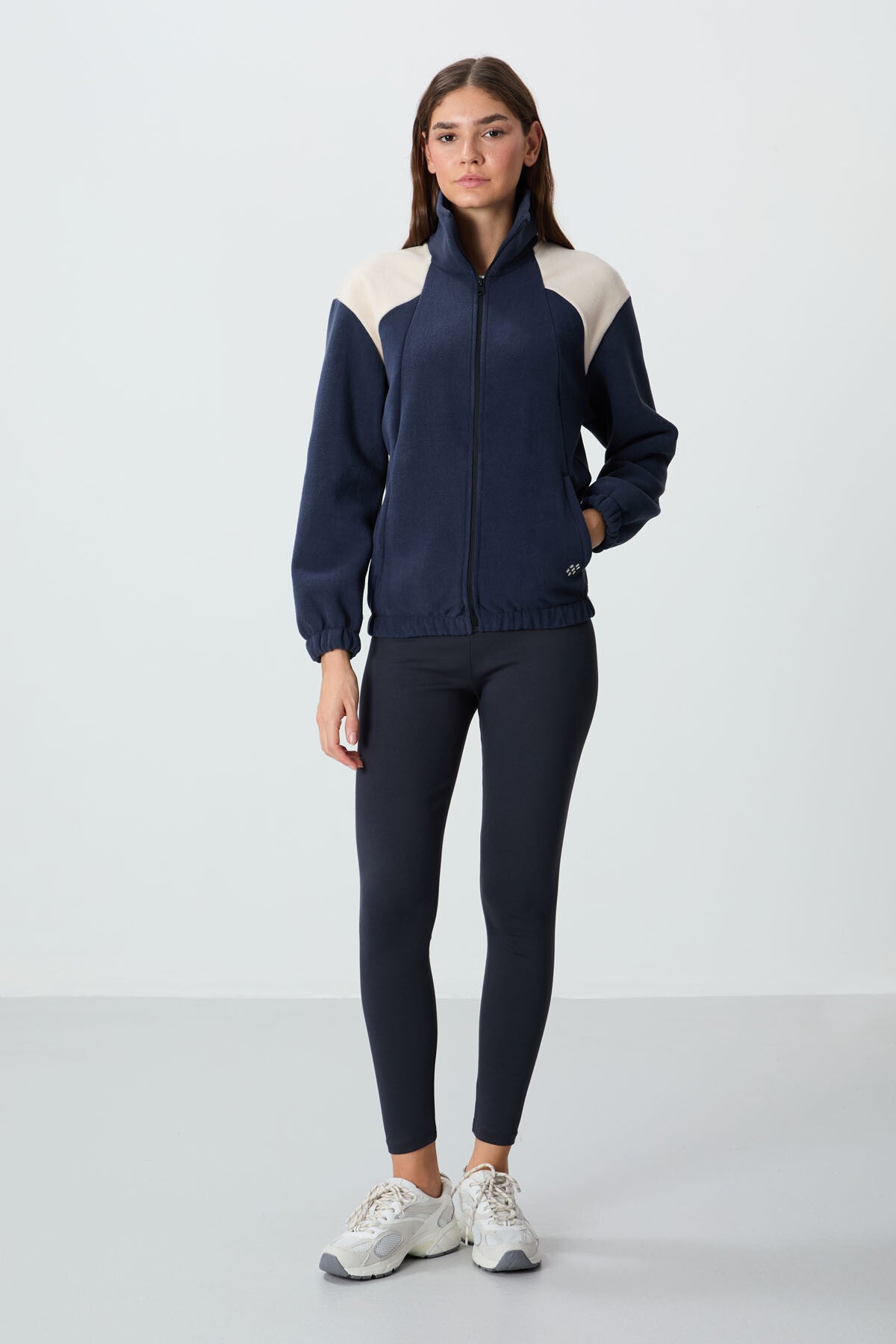 Fleece Women's Sweatshirt - Navy