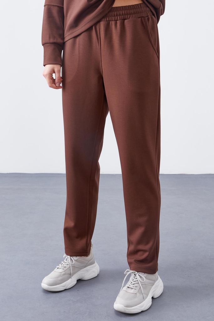 Brown Hooded Tracksuit