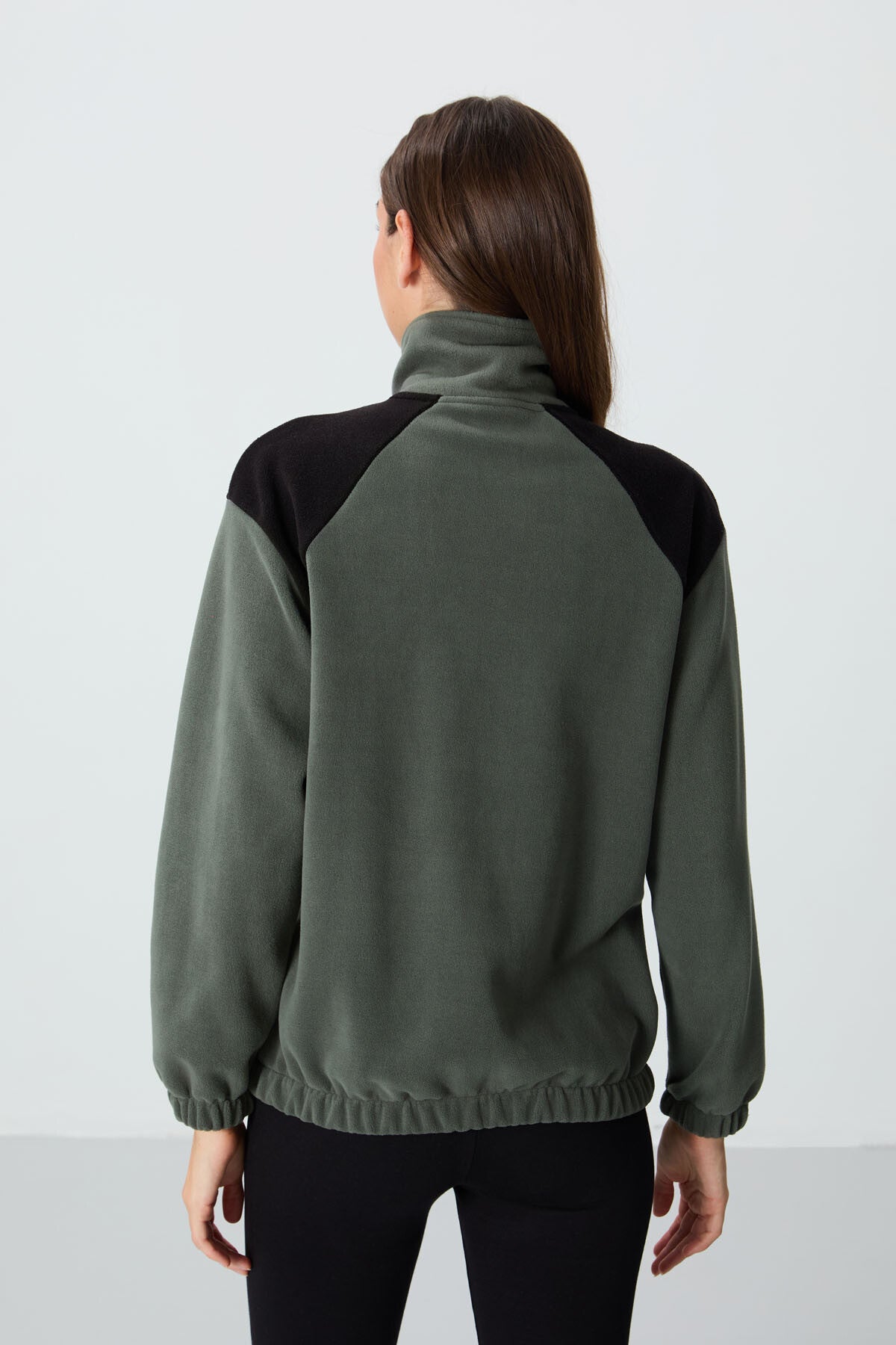 Fleece Women's Sweatshirt -Green