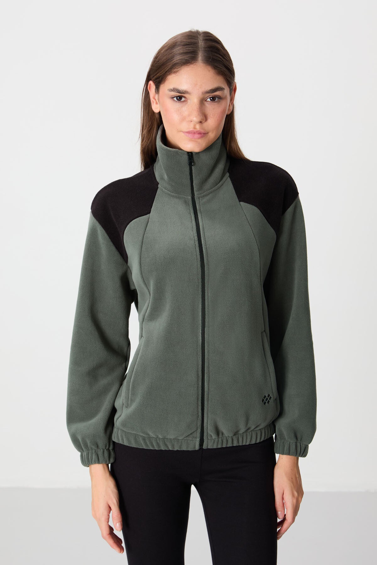Fleece Women's Sweatshirt -Green