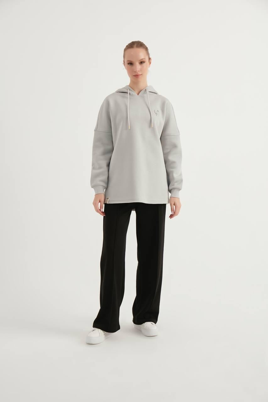 Grey Frost Hoodie