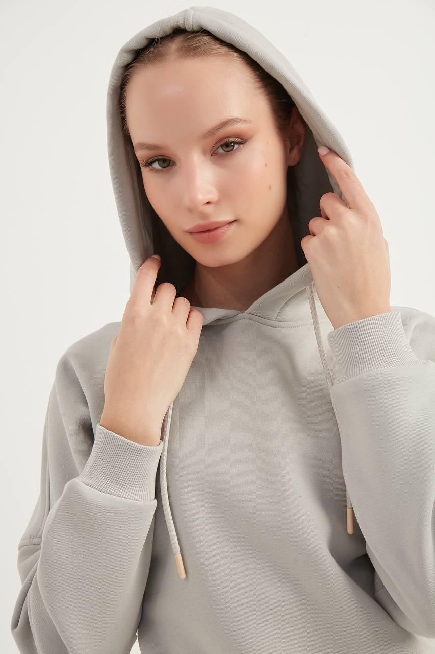 Grey Frost Hoodie