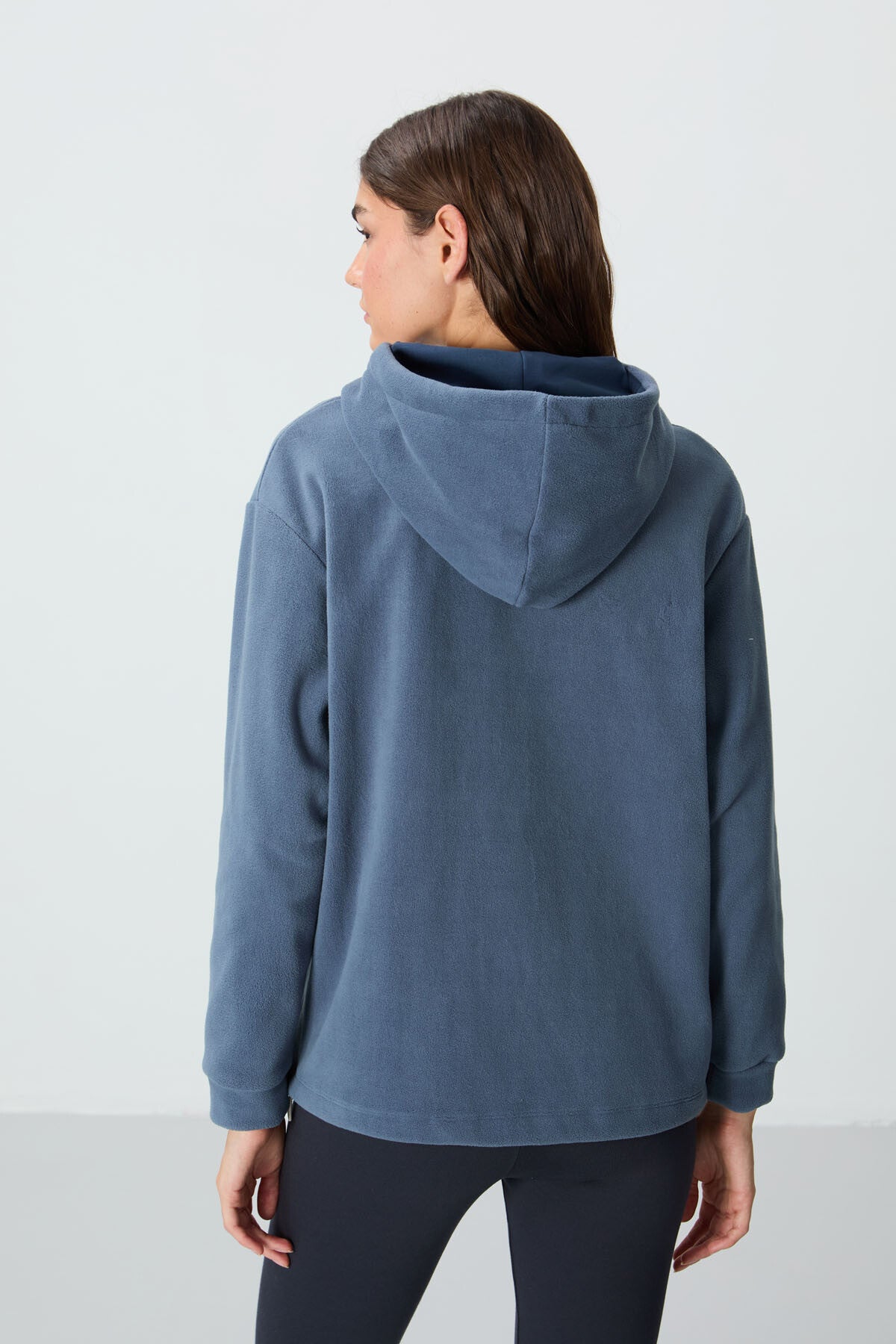 Fleece Women's Hooded - Petrol