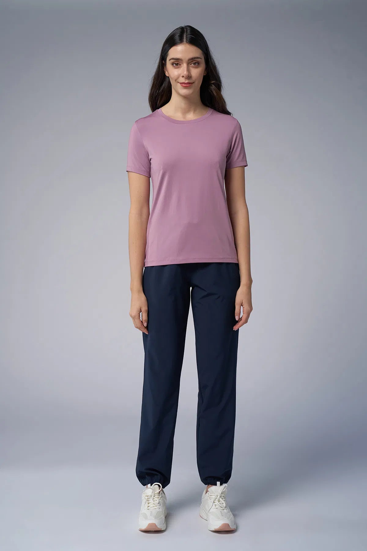 Light Purple Basic T.Shirt