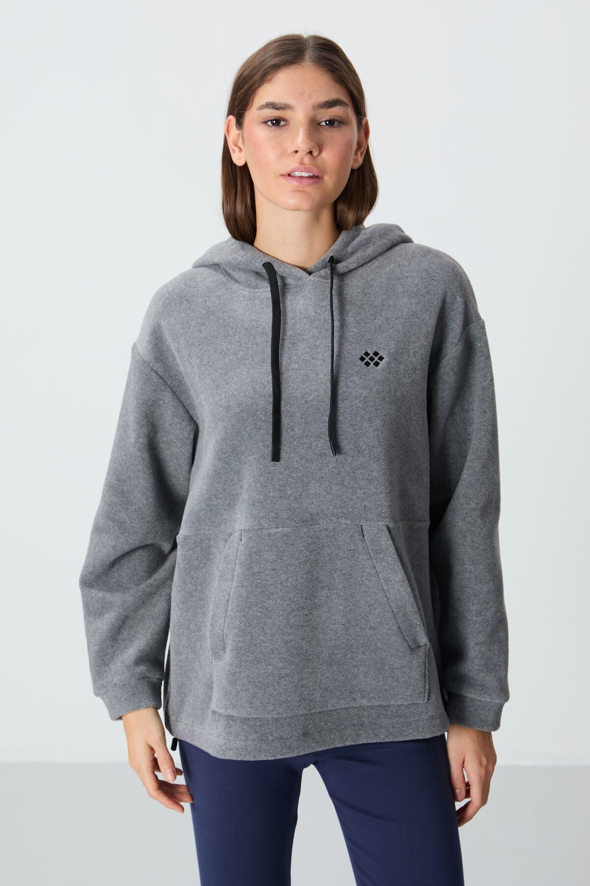 Fleece Women's Hooded - Grey