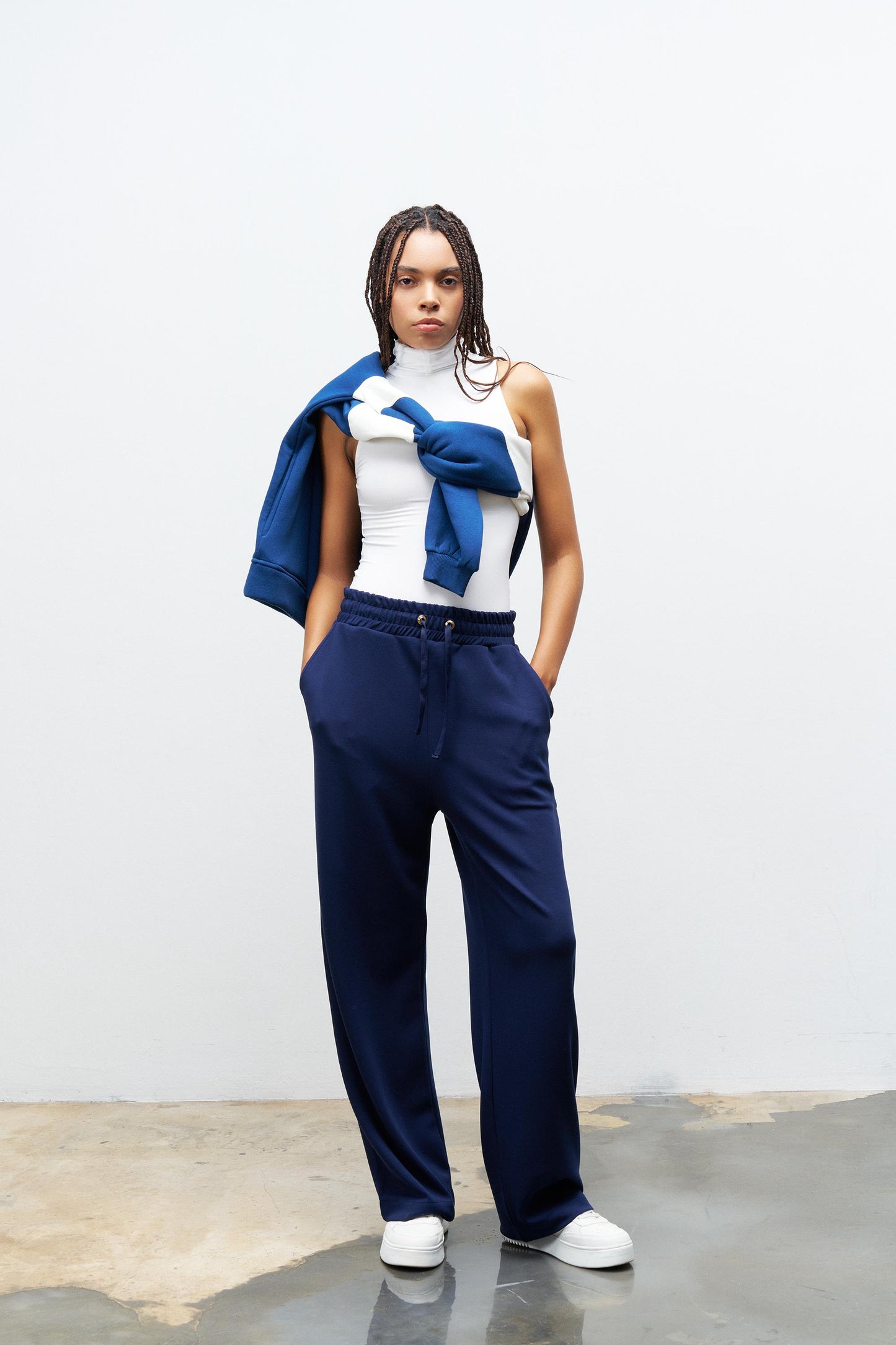 Comfortable Fit Trouser - Navy