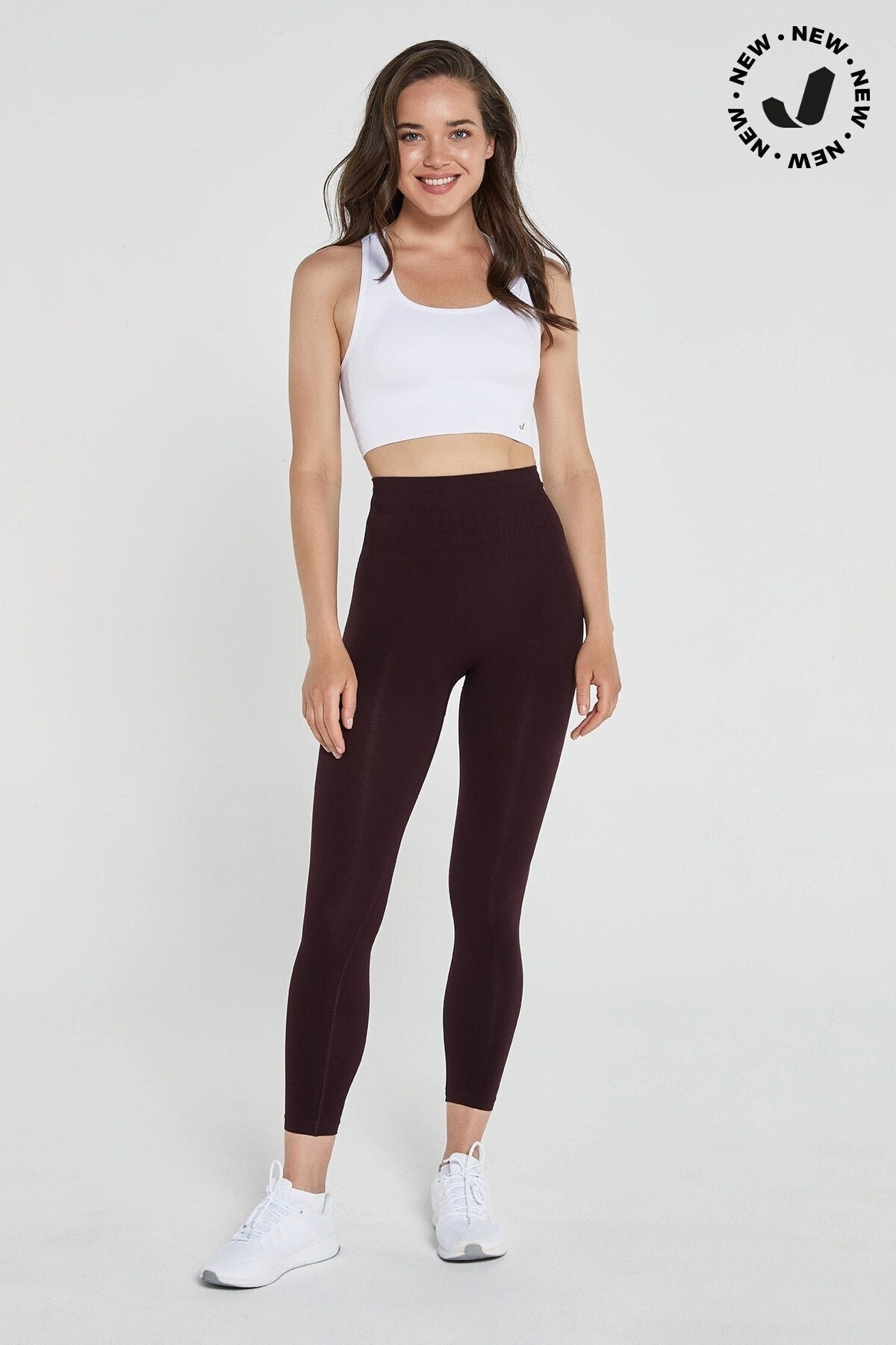 Luz Dark Burgundy Leggings