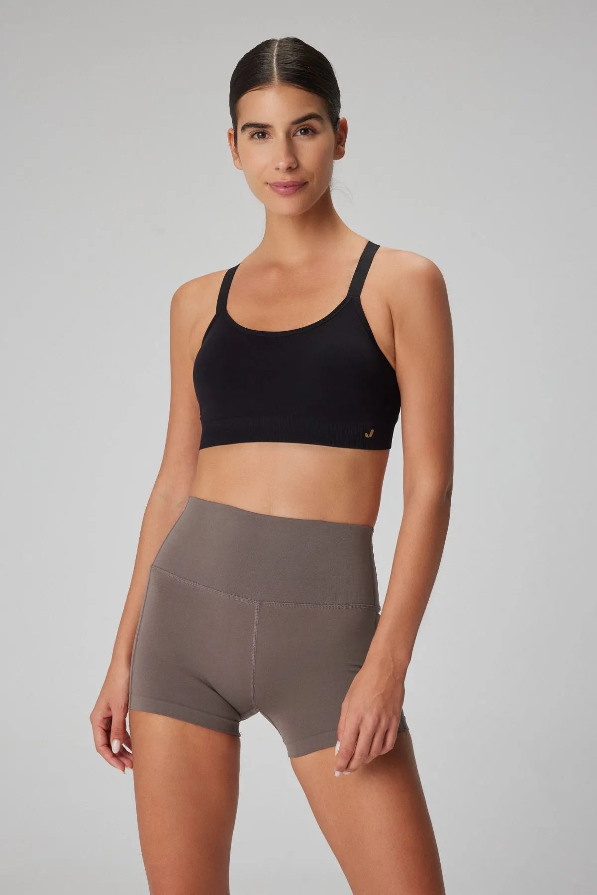 Baura Black Sports Bra