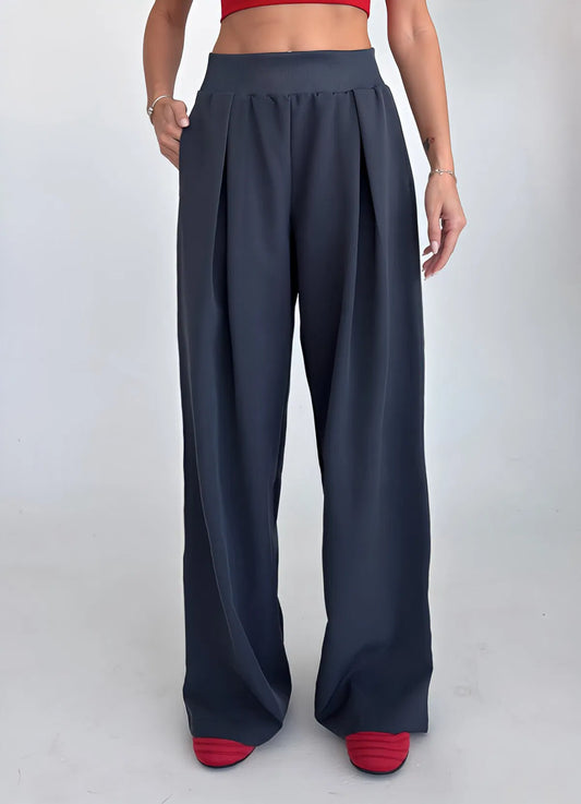 Dark Grey Loose Trouser