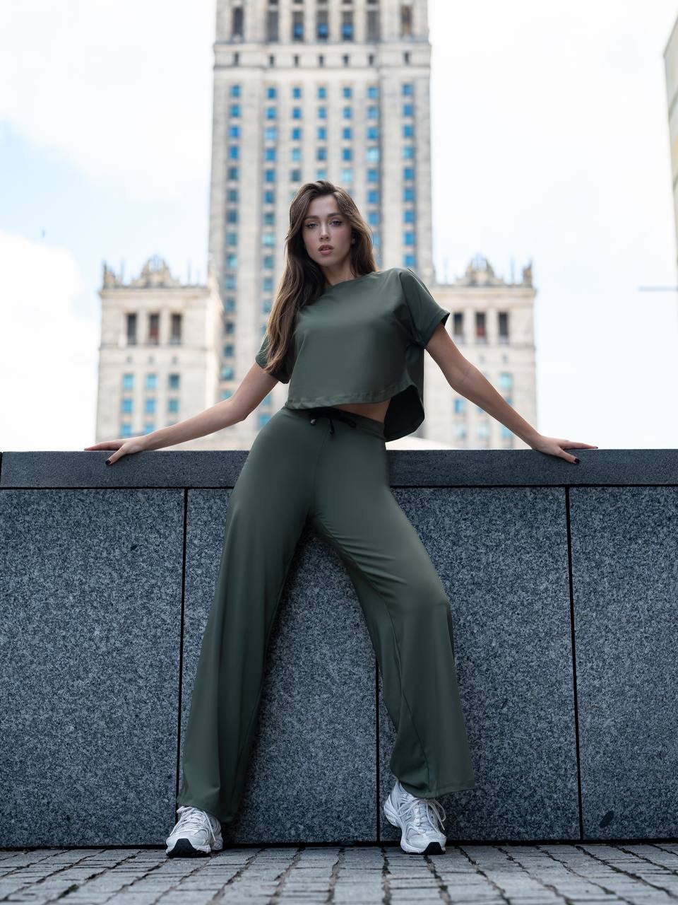 Mumbai Green Yoga pants