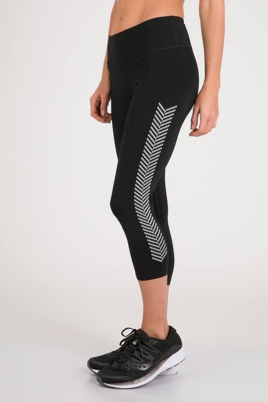 Arrows Black(3/4) Leggings