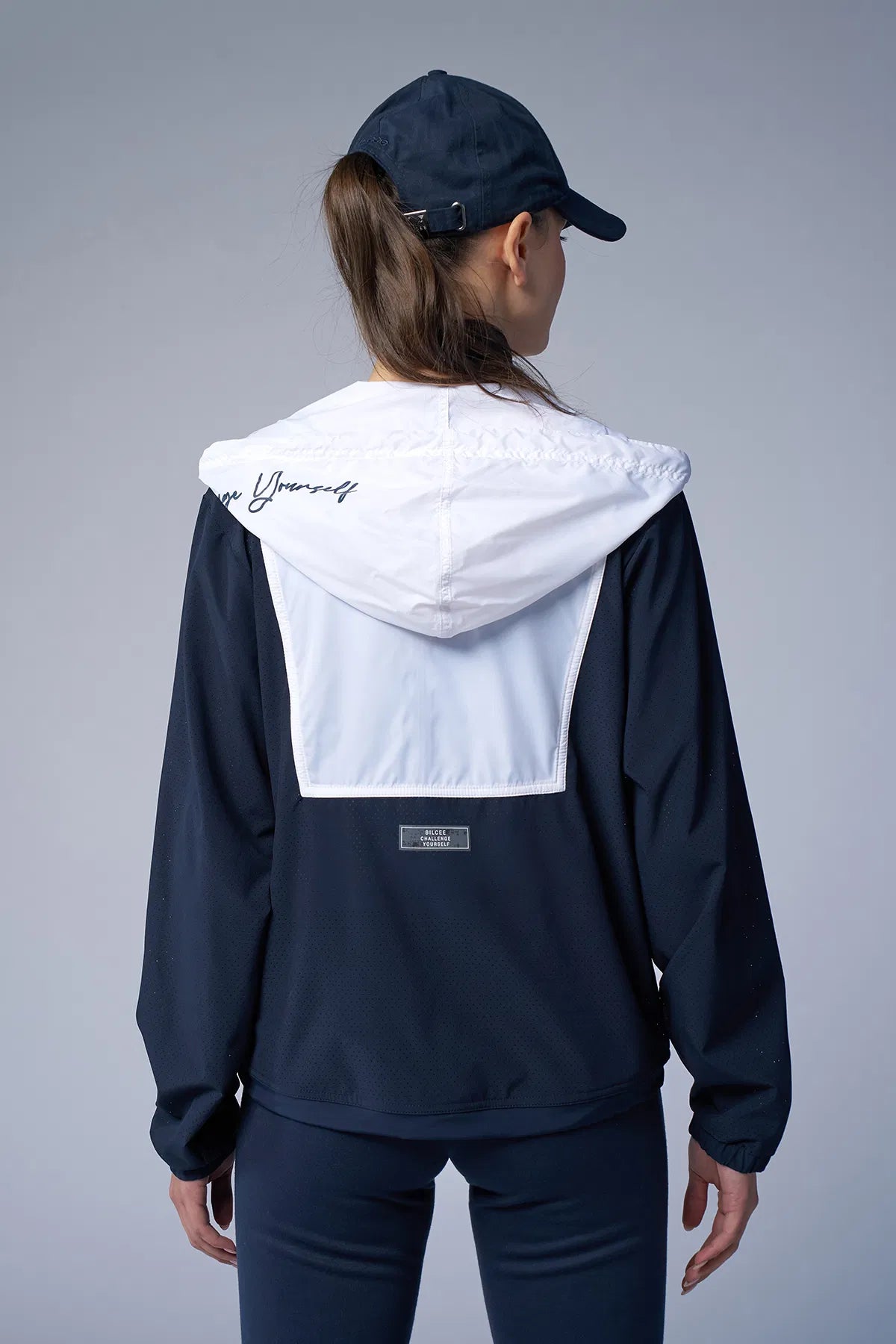White-Navy Light Jacket