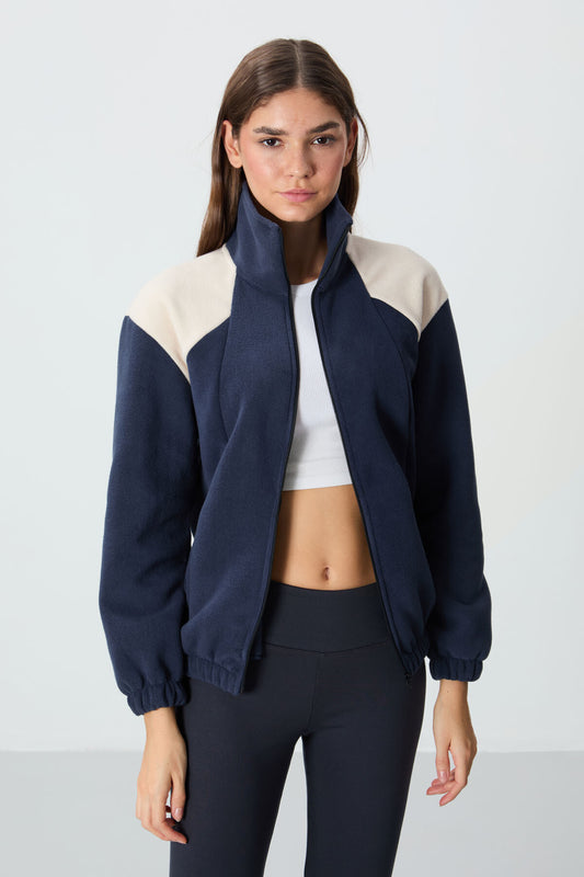 Fleece Women's Sweatshirt - Navy