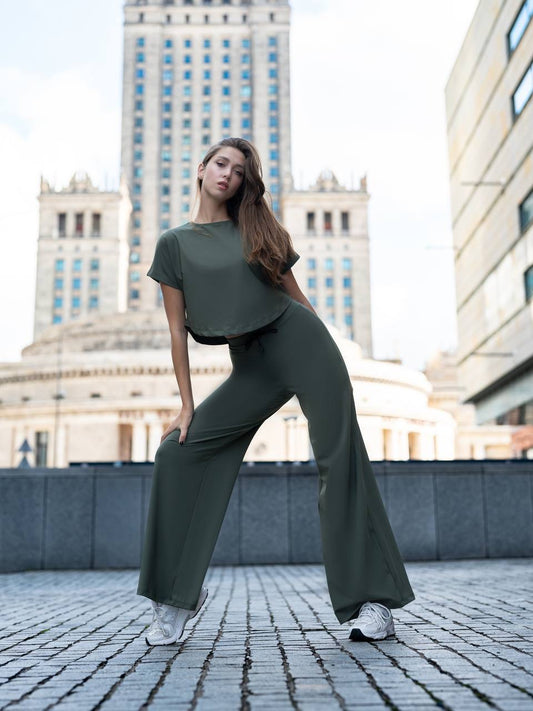 Mumbai Green Yoga pants