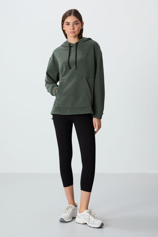 Fleece Women's Hooded - Green