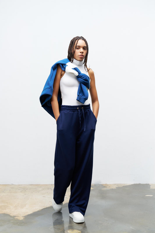 Comfortable Fit Trouser - Navy