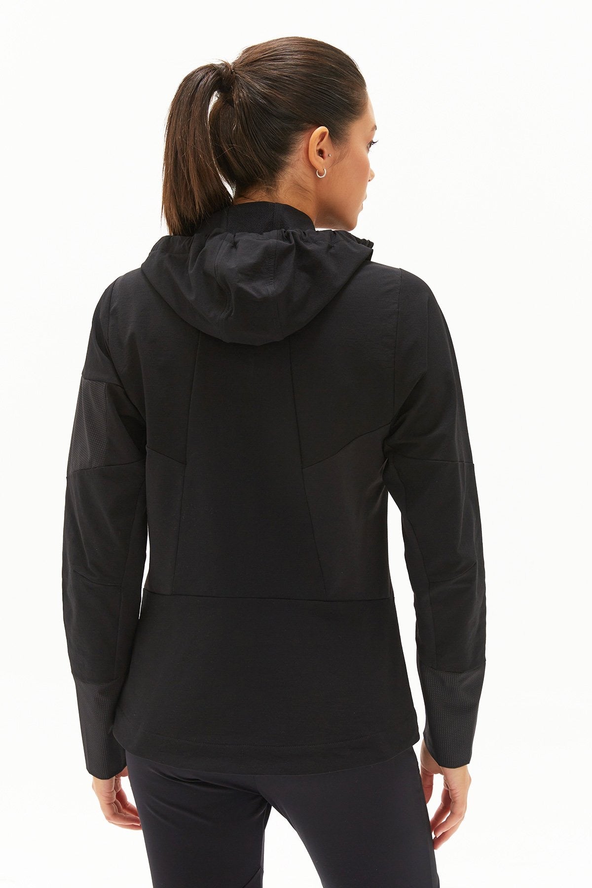 Black Hooded Jacket