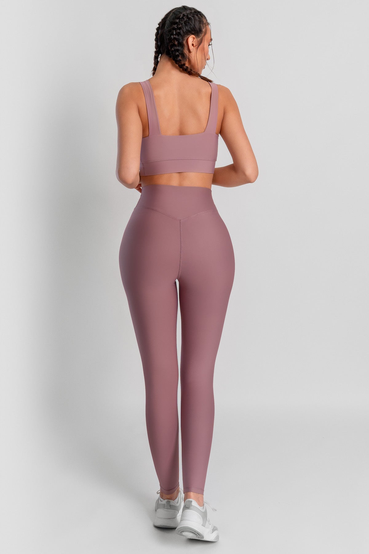 V-belt Light Pink Rose Leggings