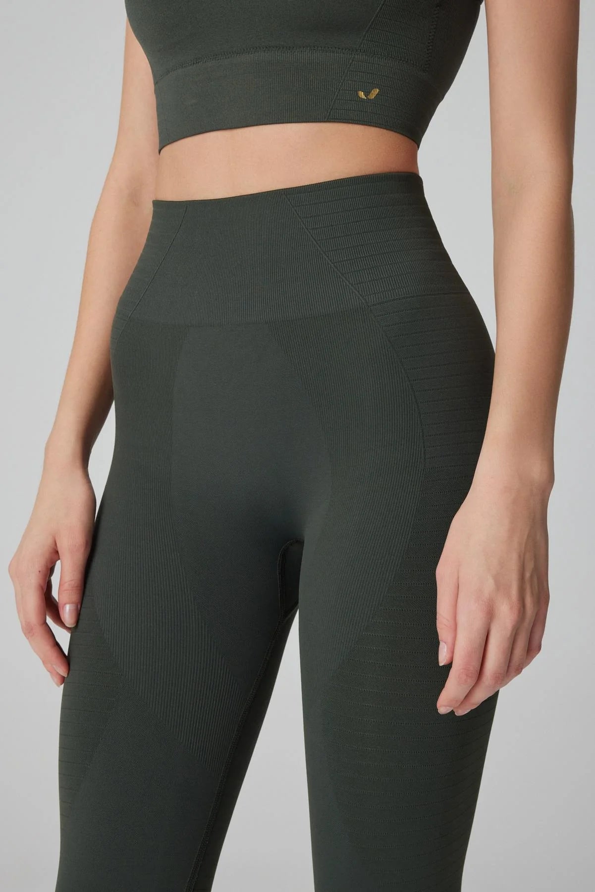 Gela Dark Green Leggings