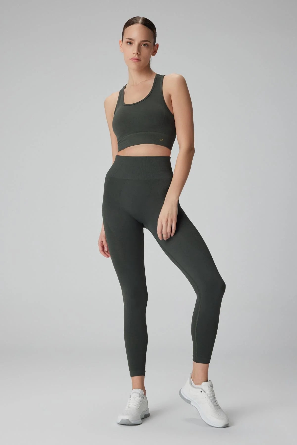 Gela Dark Green Leggings