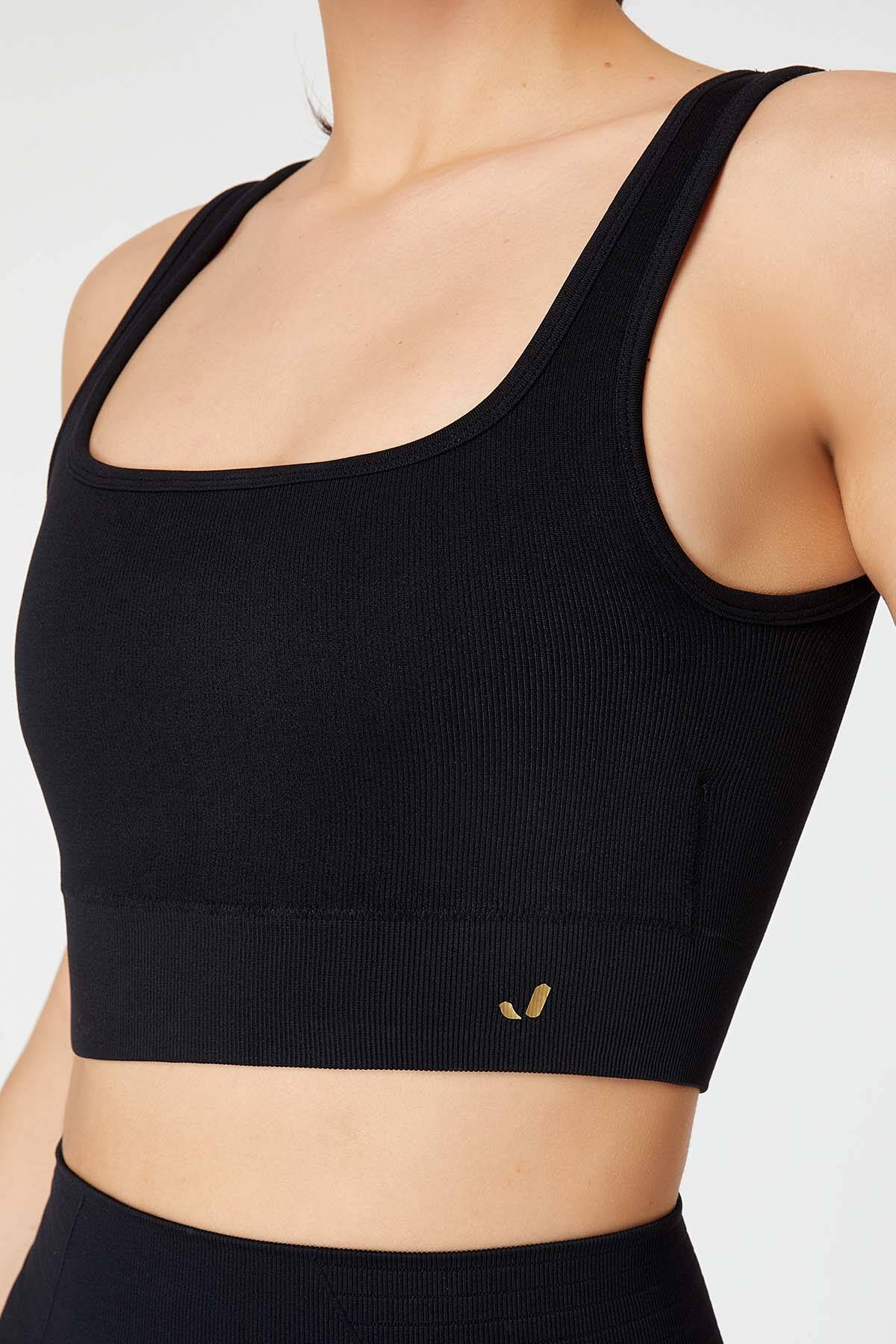 Corno Black Crop top