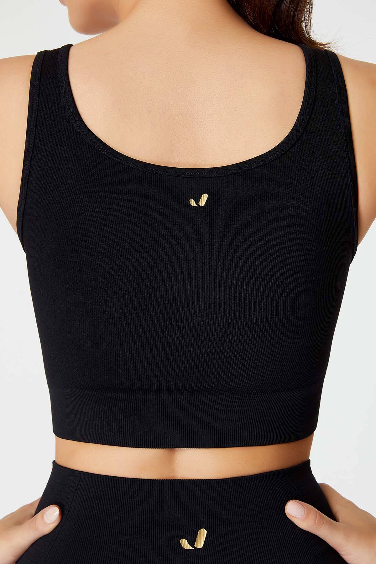 Corno Black Crop top