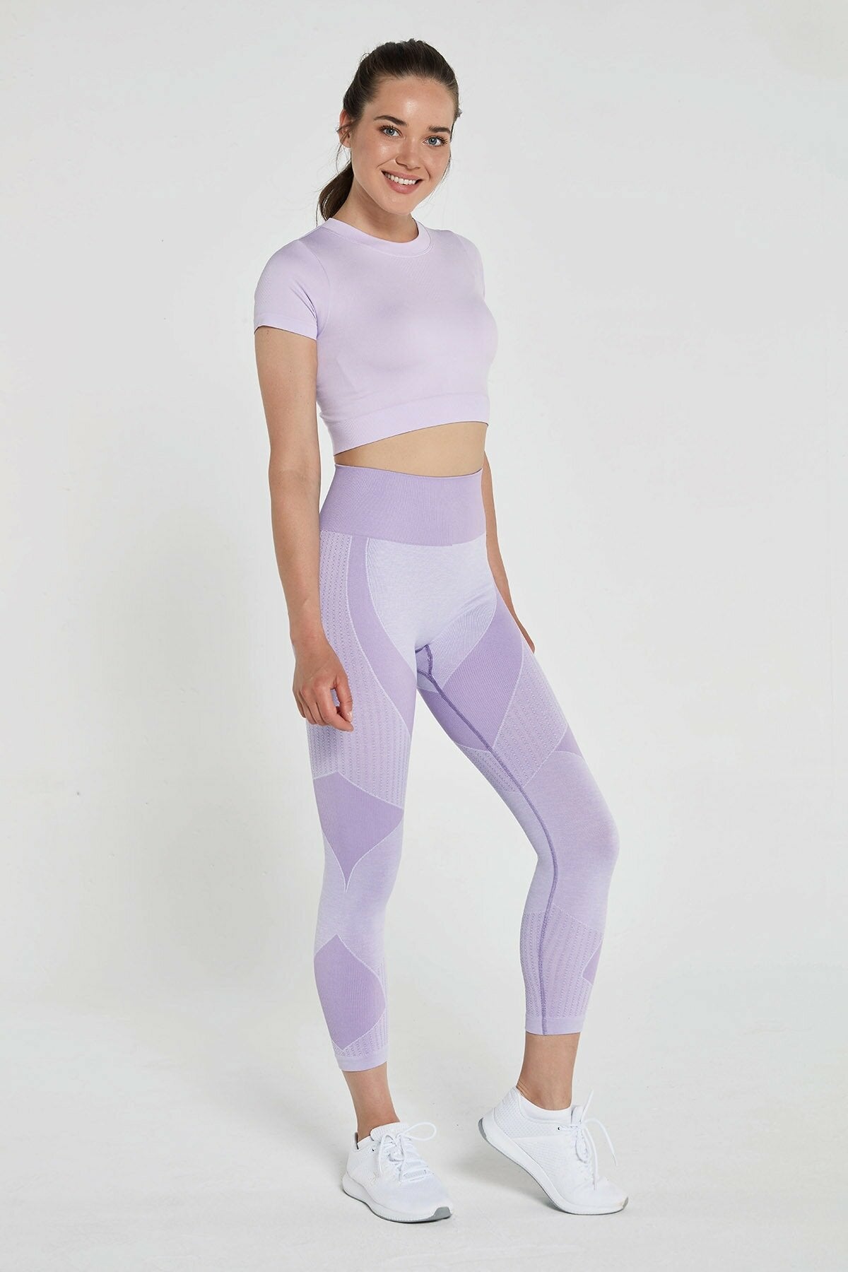 Captive Purple Crop top