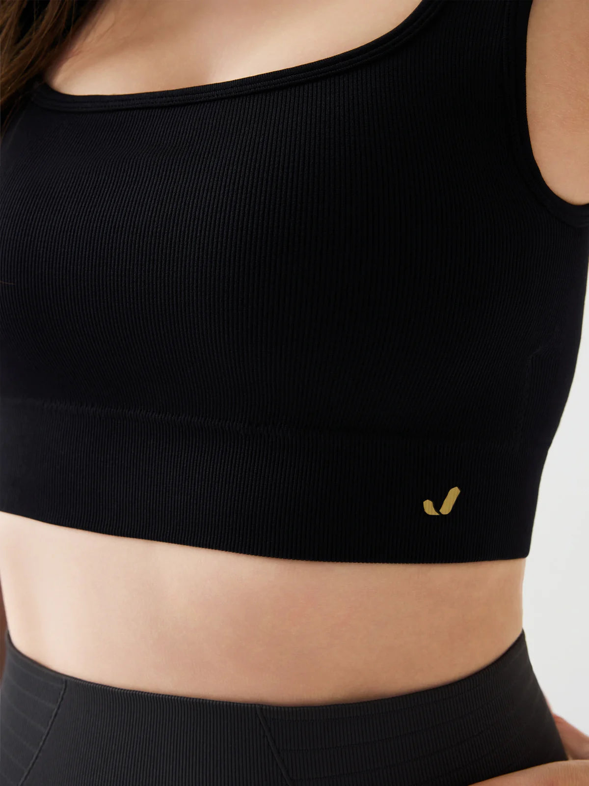 Corno Black Crop top