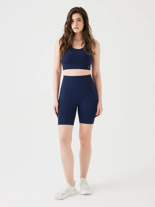 Navy Biker shorts